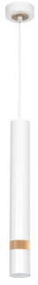 Lampa wisząca JOKER WHITE/WOOD 1xGU10