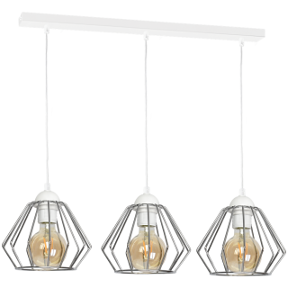 Lampa wisząca NORMAN WHITE 3xE27
