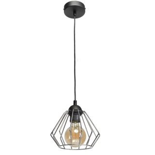 Lampa wisząca NORMAN BLACK 1xE27