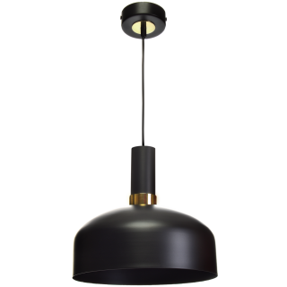 Lampa wisząca MALMO BLACK/GOLD 1xE27
