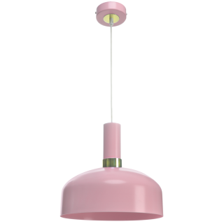 Lampa wisząca MALMO PINK 1xE27