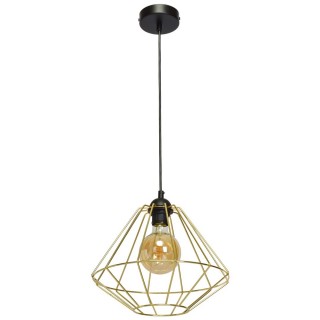 Lampa wisząca LUPO BLACK/GOLD 1xE27