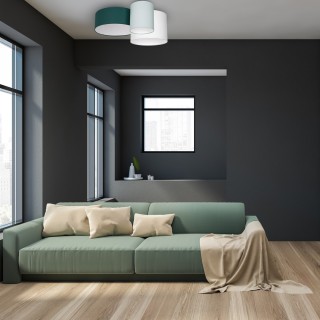 Lampa sufitowa STAN GREEN 3xE27