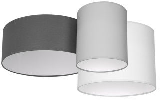 Lampa sufitowa STAN GREY 3xE27