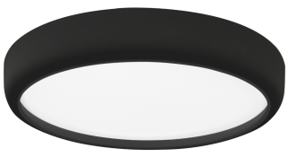 Plafon GEA BLACK 36W LED Ø390 mm