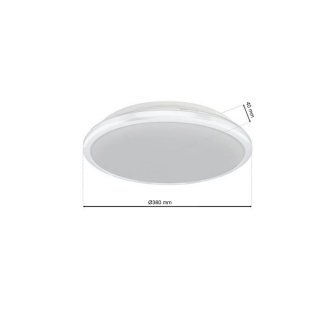 Plafon TERMA WHITE 28W LED Ø360 mm