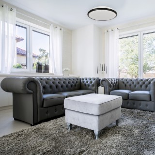 Plafon TERMA BLACK 28W LED Ø360 mm