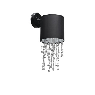 Kinkiet ALMERIA BLACK/CHROME 1xE27