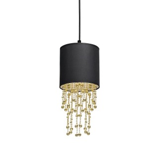Lampa wisząca ALMERIA BLACK/GOLD 1xE27