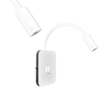 Kinkiet BASE 8W+2W WHITE