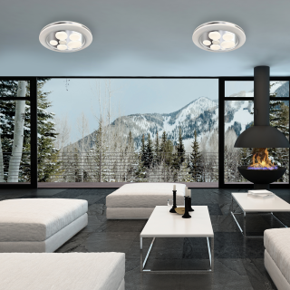 Plafon BUBBLES 48W Ø490 mm + Pilot