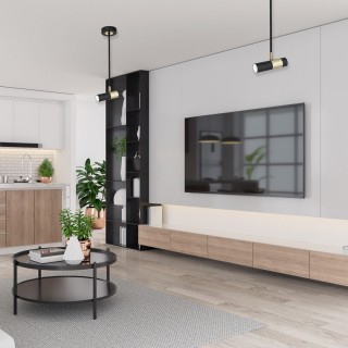 Lampa wisząca DALLAS GOLD 1xGU10