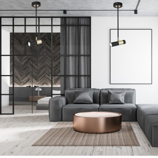 Lampa wisząca DALLAS GOLD 1xGU10