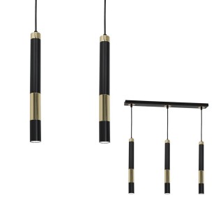 Lampa wisząca DALLAS GOLD 3xGU10 Listwa