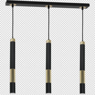 Lampa wisząca DALLAS GOLD 3xGU10 Listwa