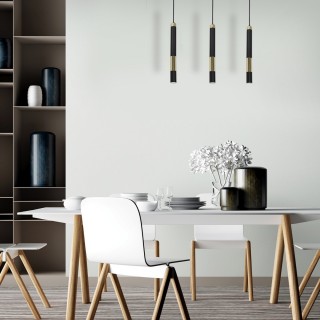 Lampa wisząca DALLAS GOLD 3xGU10 Listwa