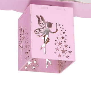 Lampa sufitowa FAIRY PINK 3xE27 60W