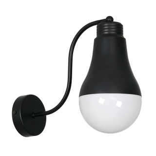 Kinkiet HELIOS BLACK 1xE14 40W