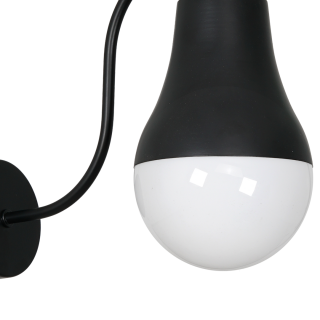 Kinkiet HELIOS BLACK 1xE14 40W