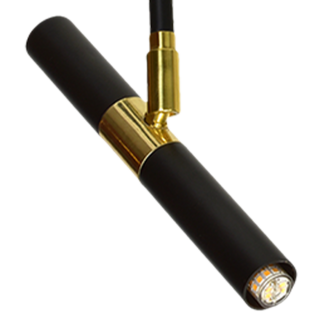 Lampa wiszaca MONZA BLACK / GOLD 3xG9 8W