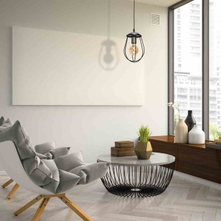 Lampa wisząca OLIMP BLACK / CHROME 1xE27 60W