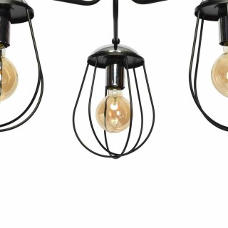 Lampa sufitowa OLIMP BLACK / CHROME 3xE27 60W