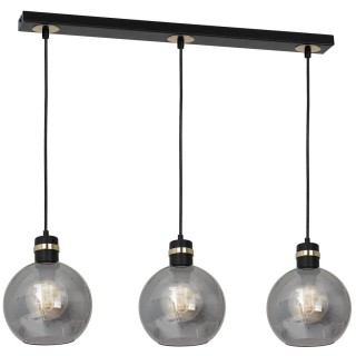 Lampa wisząca OMEGA BLACK / GOLD 3xE27