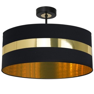 Lampa sufitowa PALMIRA BLACK / GOLD 1xE27 60W