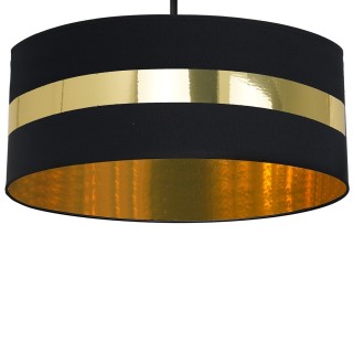 Lampa sufitowa PALMIRA BLACK / GOLD 1xE27 60W