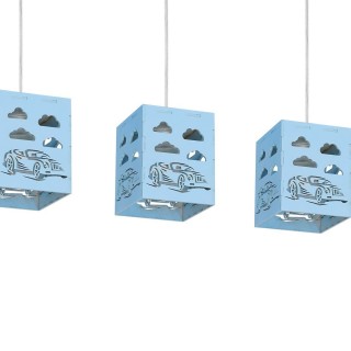 Lampa wisząca RALLY BLUE 3xE27 60W
