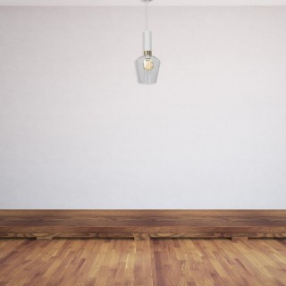 Lampa wisząca ROMA WHITE 1xE27