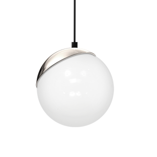 Lampa wisząca SFERA BLACK/CHROME 1xE27 60W