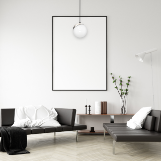 Lampa wisząca SFERA BLACK/CHROME 1xE27 60W