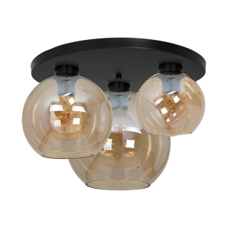 Lampa sufitowa SOFIA AMBER 3xE27