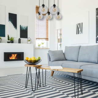 Lampa wisząca SOFIA CLEAR 5xE27