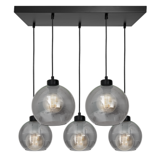 Lampa wisząca SOFIA SMOKED 5xE27