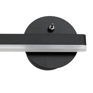 kinkiet SYDNEY 6W LED BLACK lewy