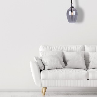Lampa wisząca TANGO SMOKED 1xE14