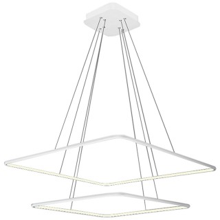 LAMPA WISZĄCA NIX WHITE 50W LED Barwa ciepła 3000K