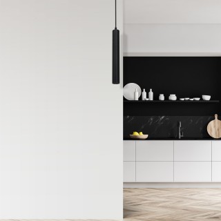 TRACK PENDANT BLACK 3W LED