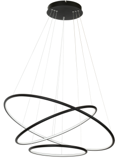 LAMPA WISZĄCA ORION BLACK 99W LED Barwa ciepła 3000K