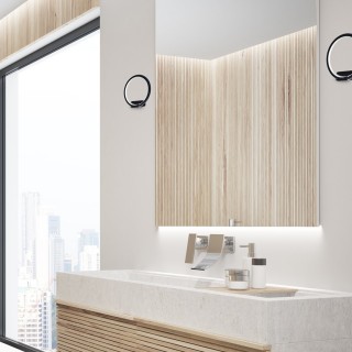 KINKIET ORION BLACK 10W LED Barwa ciepła 3000K