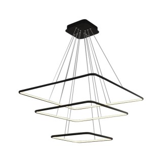 LAMPA WISZĄCA NIX BLACK 117W LED Barwa ciepła 3000K