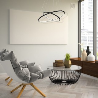 LAMPA WISZĄCA ORION BLACK 53W LED Barwa ciepła 3000K