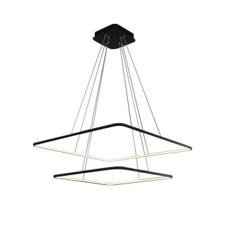 LAMPA WISZĄCA NIX BLACK 50W LED Barwa ciepła 3000K