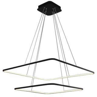 LAMPA WISZĄCA NIX BLACK 50W LED Barwa ciepła 3000K