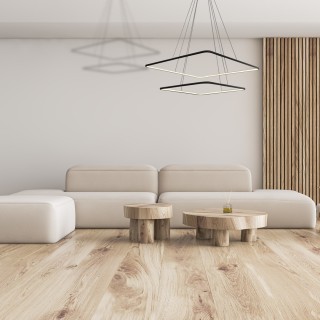 LAMPA WISZĄCA NIX BLACK 50W LED Barwa ciepła 3000K