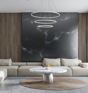 LAMPA WISZĄCA ORION WHITE 99W LED Barwa ciepła 3000K