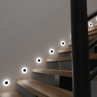 OTI BLACK Barwa Neutralna 4000K PIR. 12V