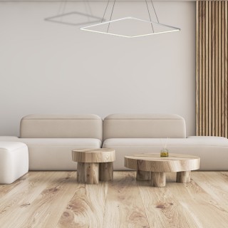 LAMPA WISZĄCA NIX WHITE 25W LED Barwa ciepła 3000K